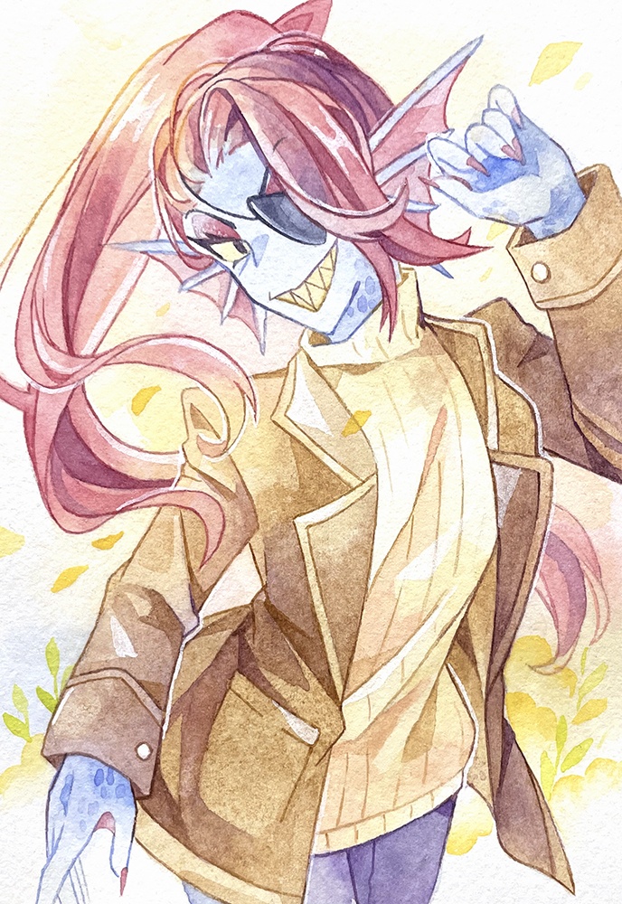 水彩原画アンダイン