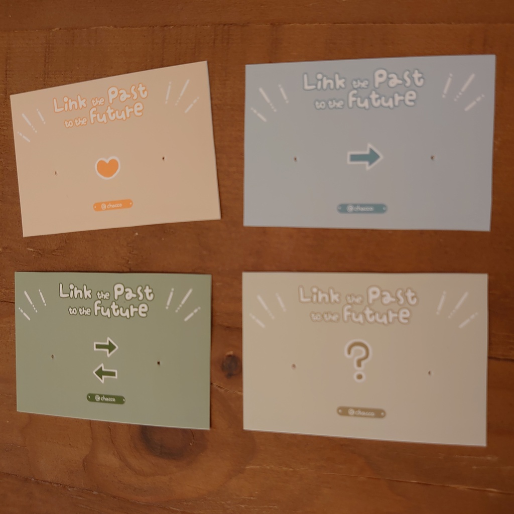 選べる!関係性ウッドピンバッジ2個セット