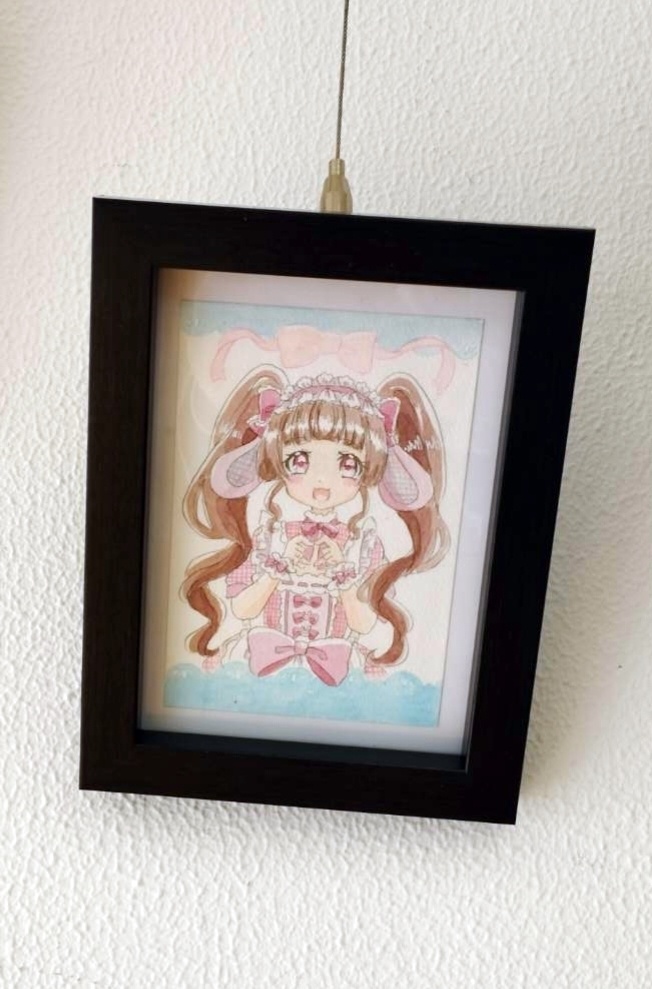 ピンクのメイドさん