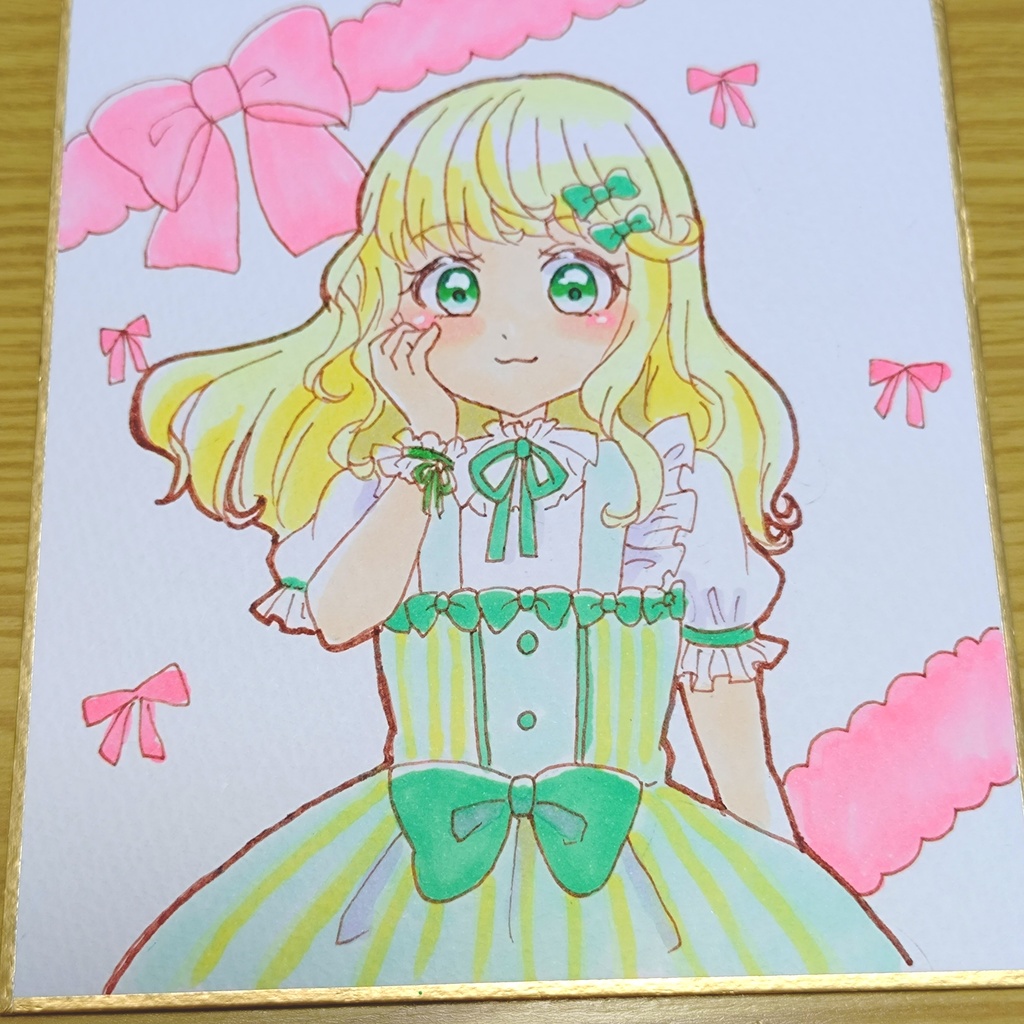 金髪の女の子