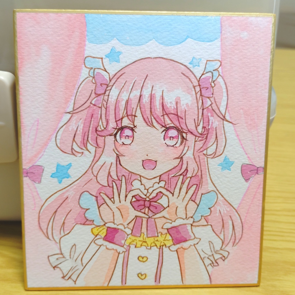 指ハートめろちゃん