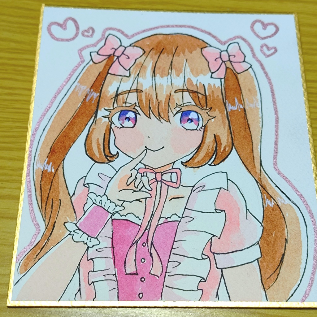 リボンと女の子