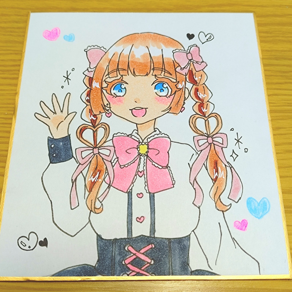 ハートヘアアレンジ