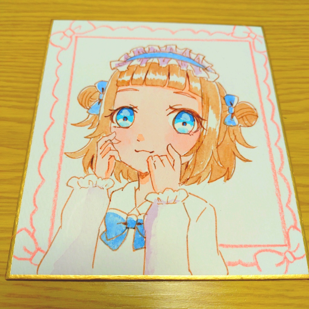 お団子ショートヘア