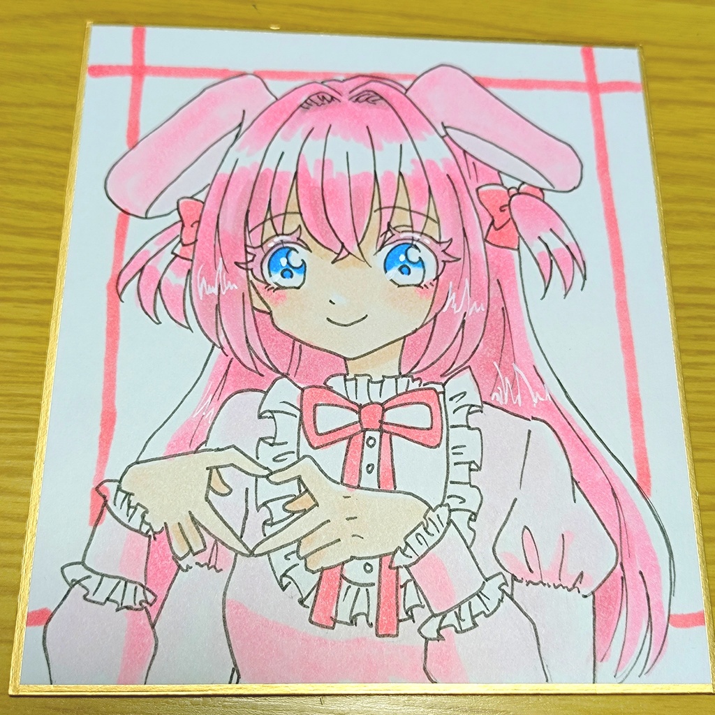 ウサ耳ピンクな女の子