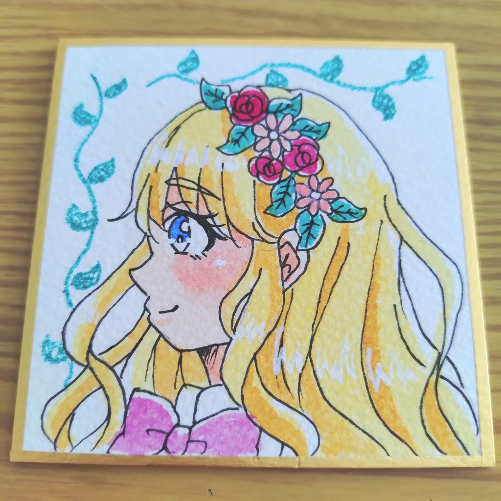 【豆色紙】花冠