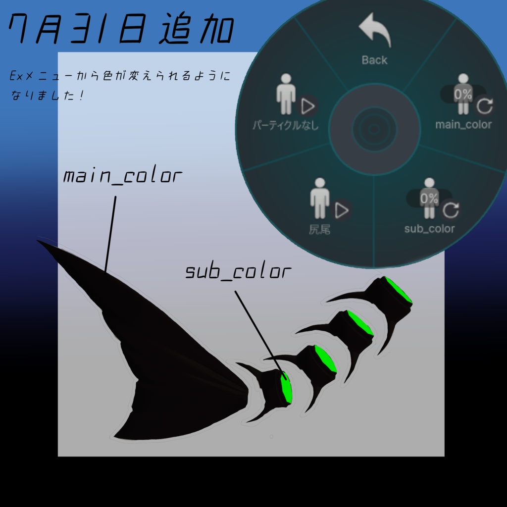 【Remake!!】サメ尻尾