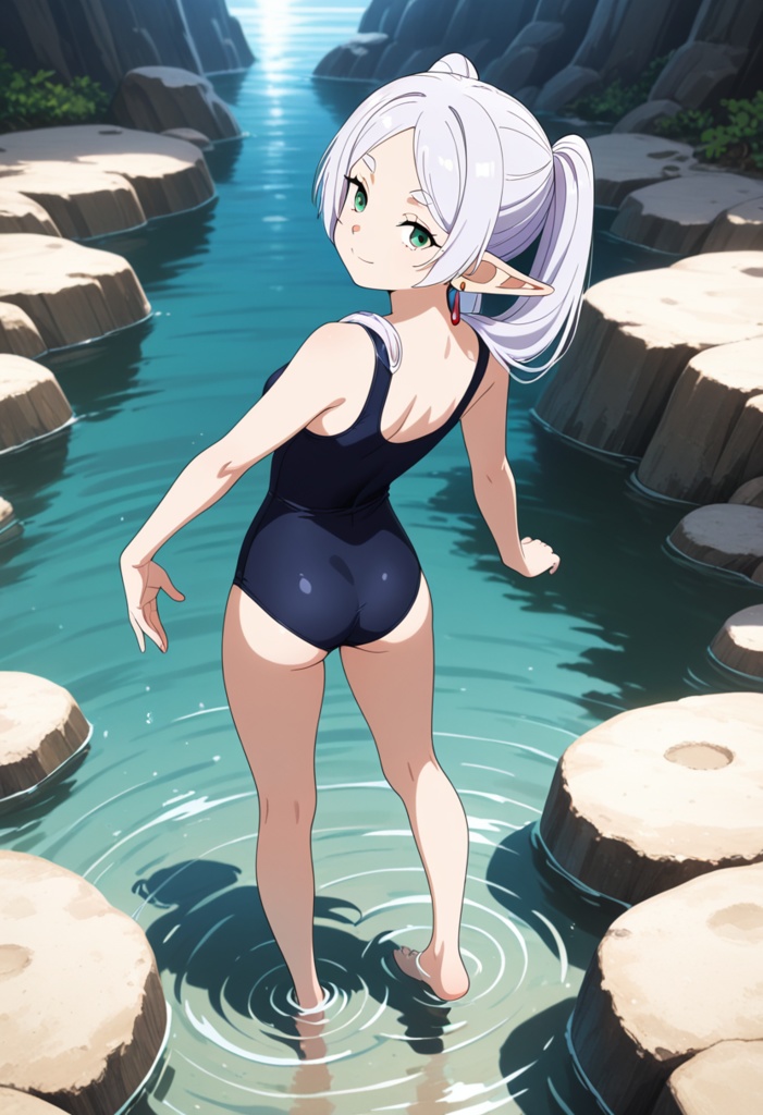 Frieren – Summer Break | Swimsuit Set (8 Images)