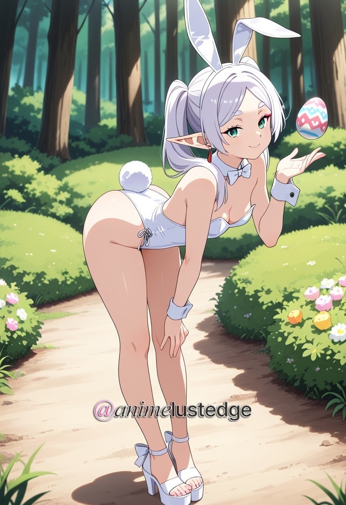 Frieren - White Bunny (15 Images)