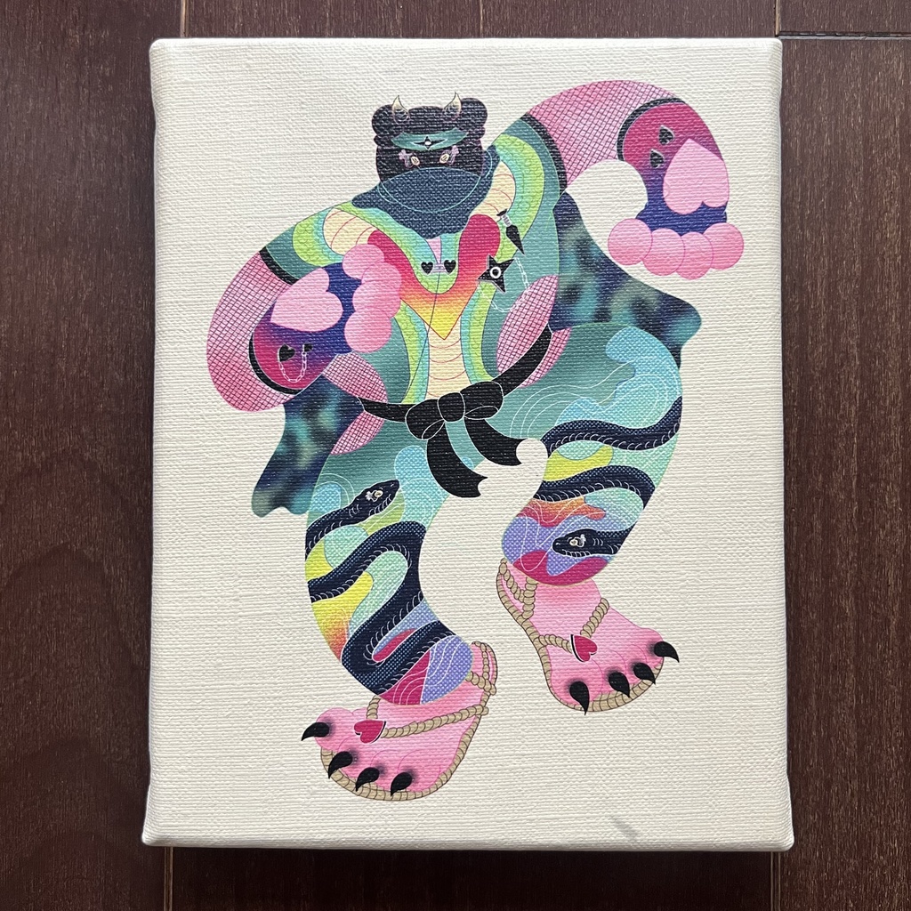 キャンバスアート「巳　ポイズンハート」