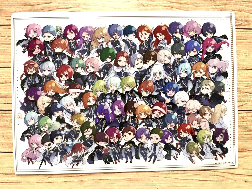 残響パレット　集合ミニイラストファイル