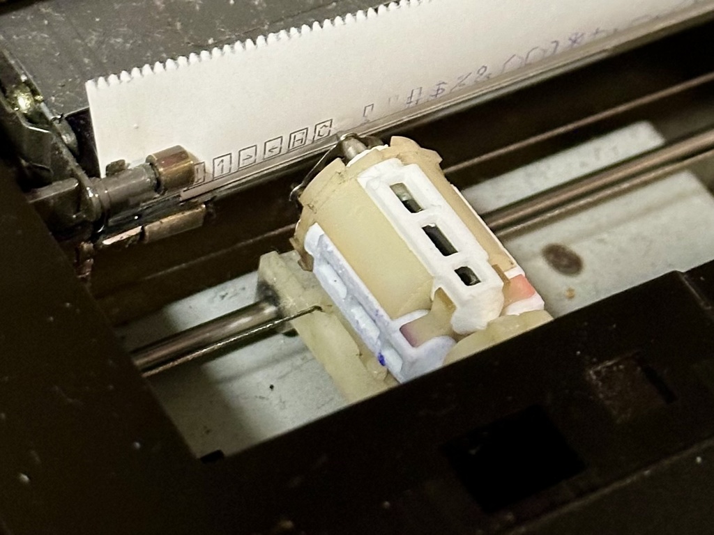 MZ-700(731) ALPSプロッタプリンタ用ペン作成補助具の3Dモデルデータ