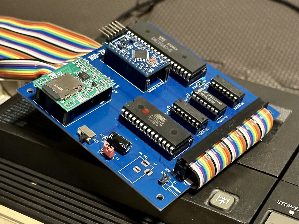 MZ-80K_SDをMZ-700の電源ユニットと置き換えて設置できるケースの3Dモデルデータ