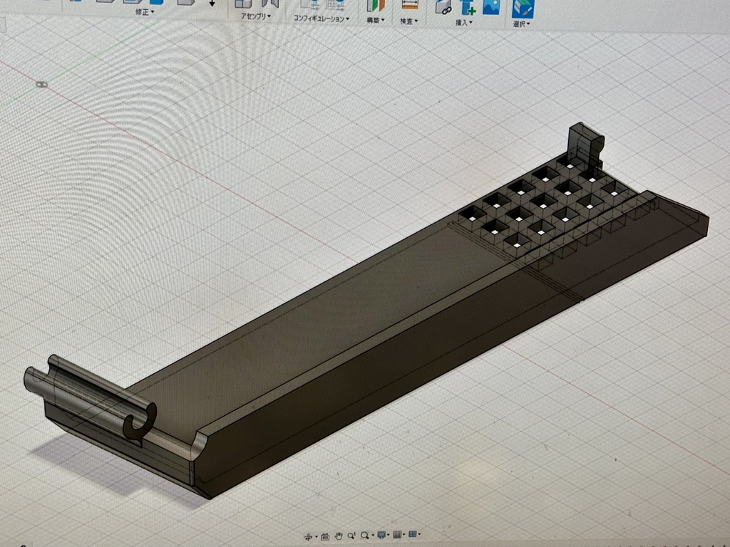 MZ-80K_SDをMZ-700の電源ユニットと置き換えて設置できるケースの3Dモデルデータ