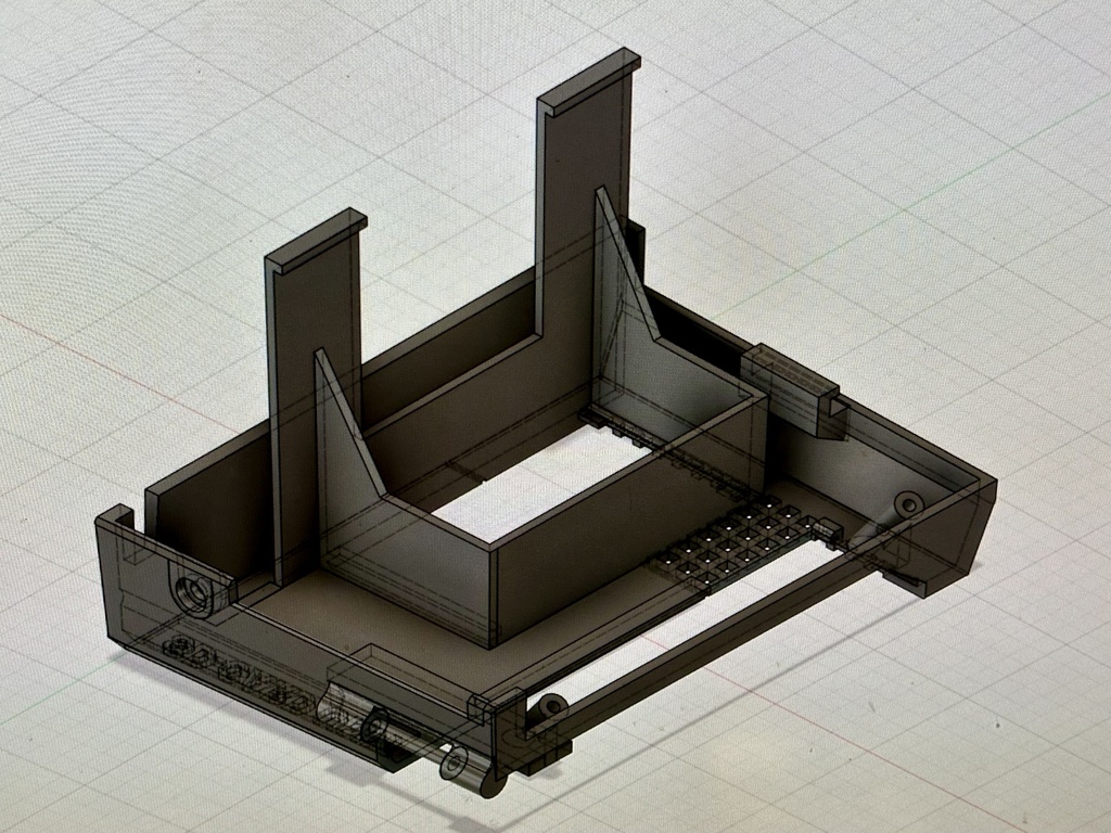 MZ-80K_SDをMZ-700の電源ユニットと置き換えて設置できるケースの3Dモデルデータ