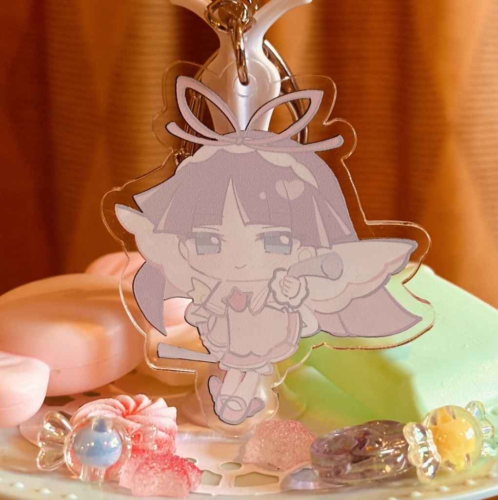 【お試し出品】しろいフェーリ アクキー