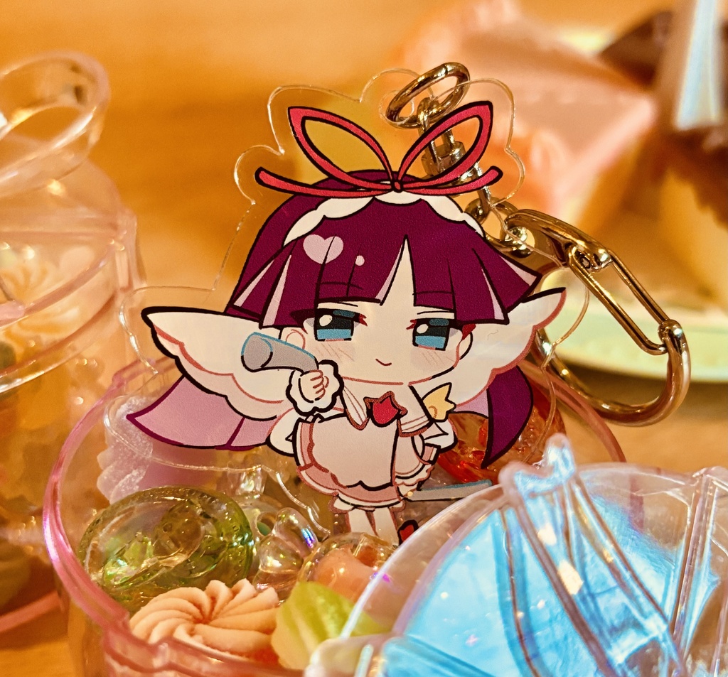 【お試し出品】しろいフェーリ アクキー