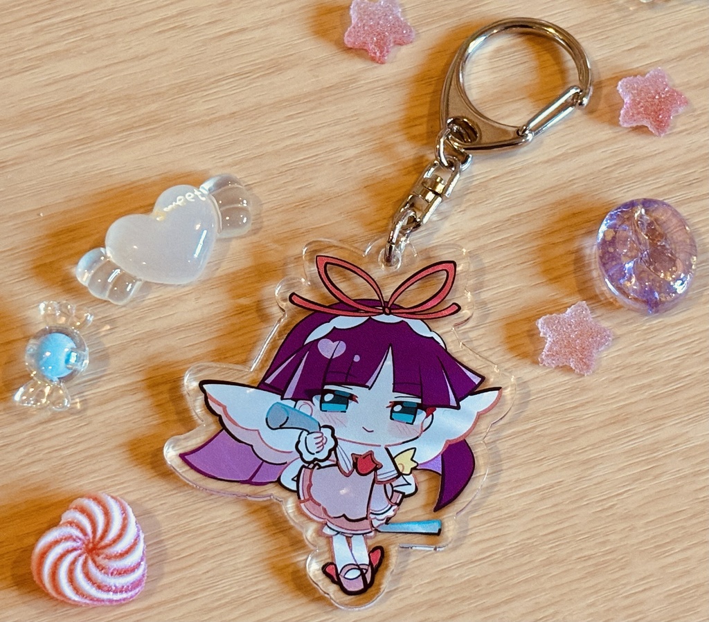 【お試し出品】しろいフェーリ アクキー