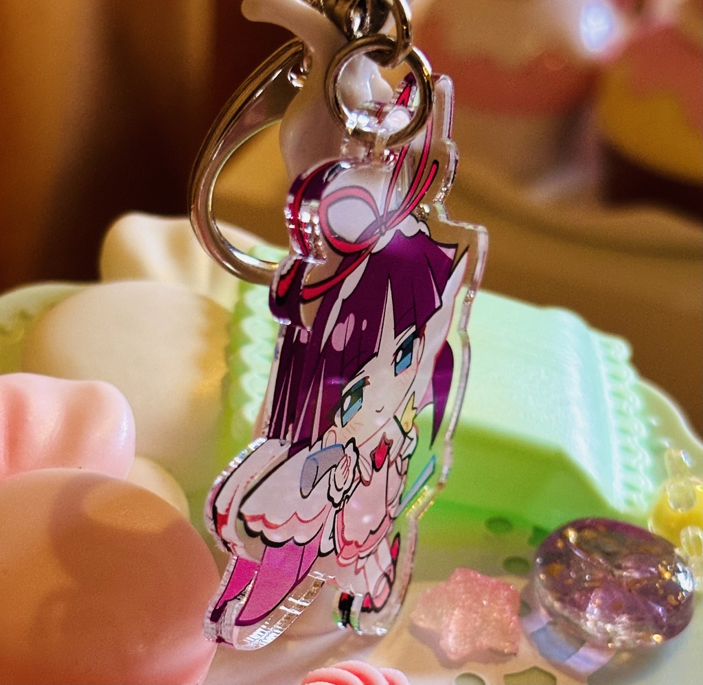 【お試し出品】しろいフェーリ アクキー