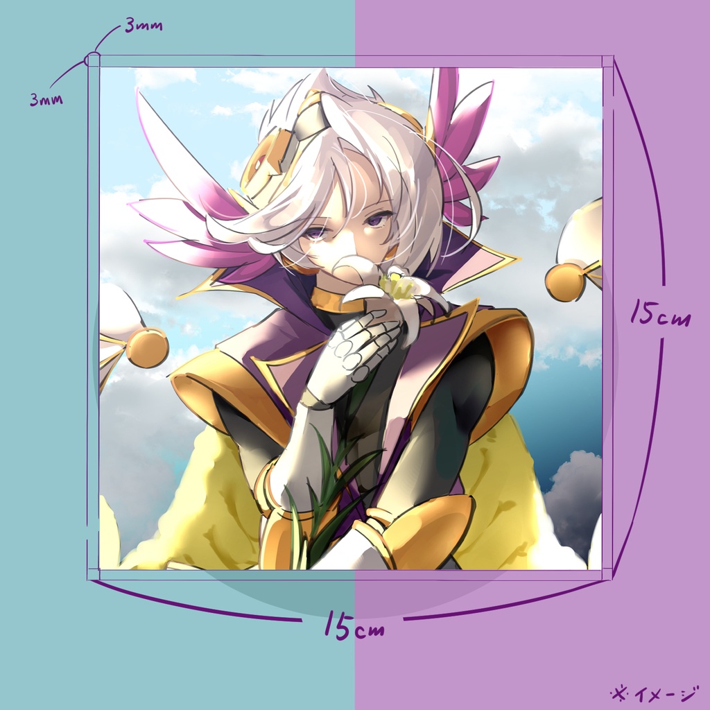 ぷよクエ アクリルパネル 全2種(レガムント/ローザッテ)