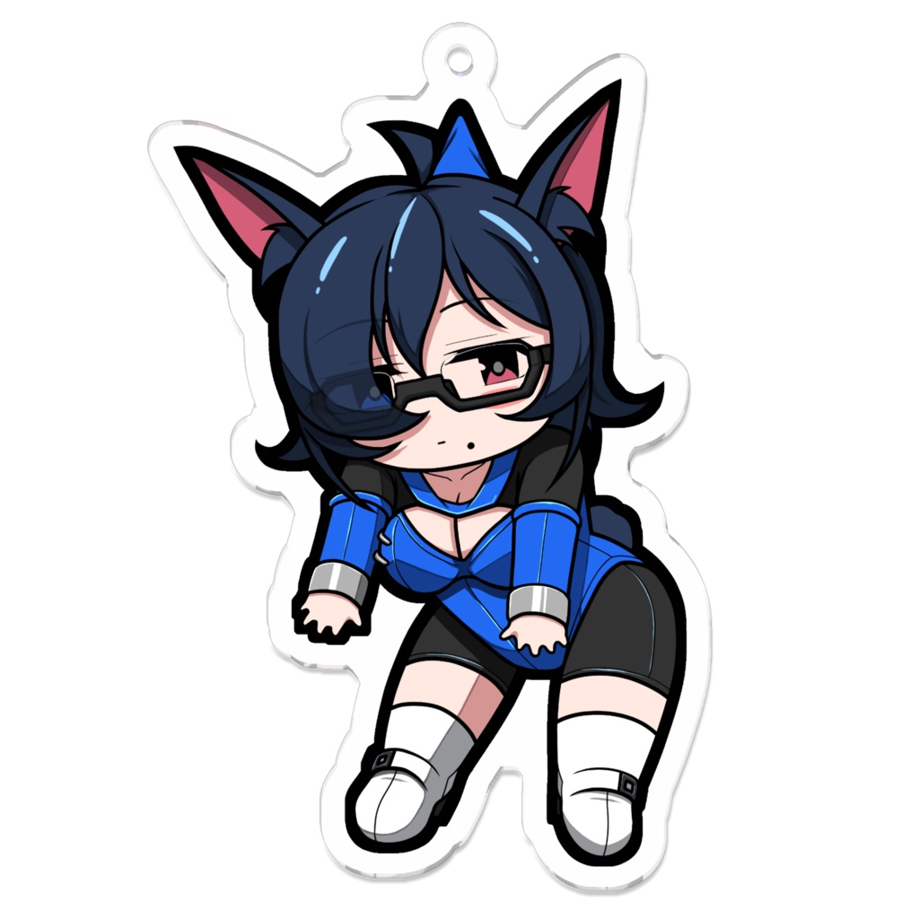 紋ちゃんアクリルキーホルダー
