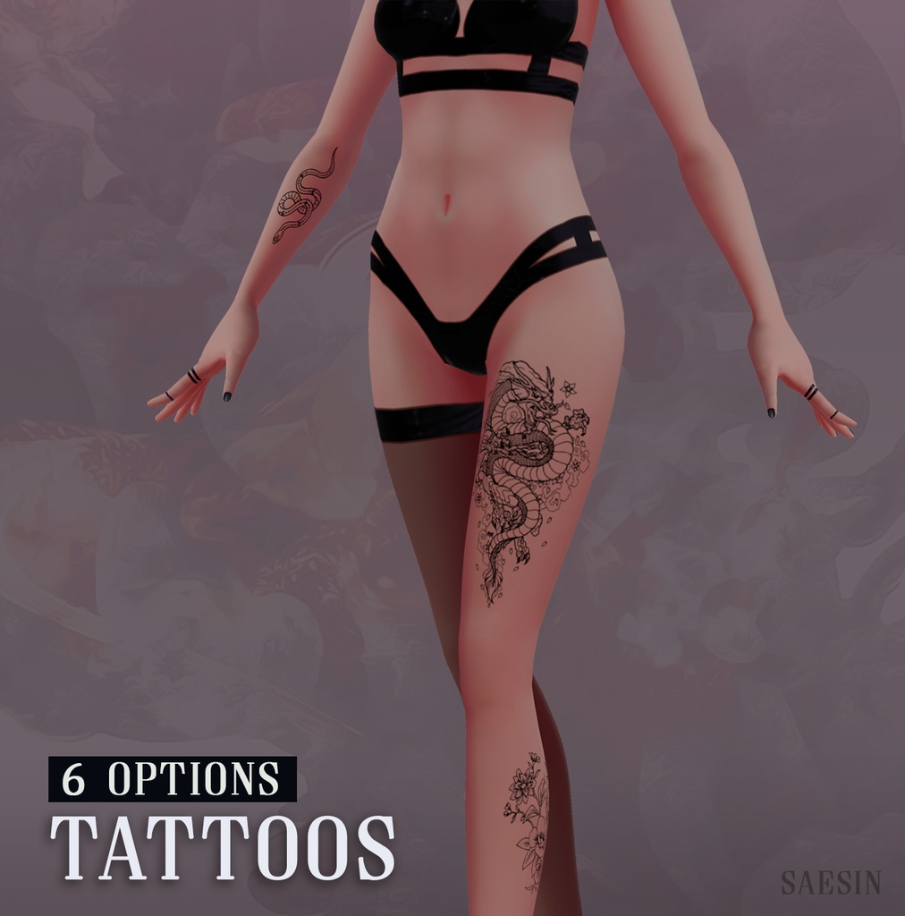 Tattoo Pack • White and Black