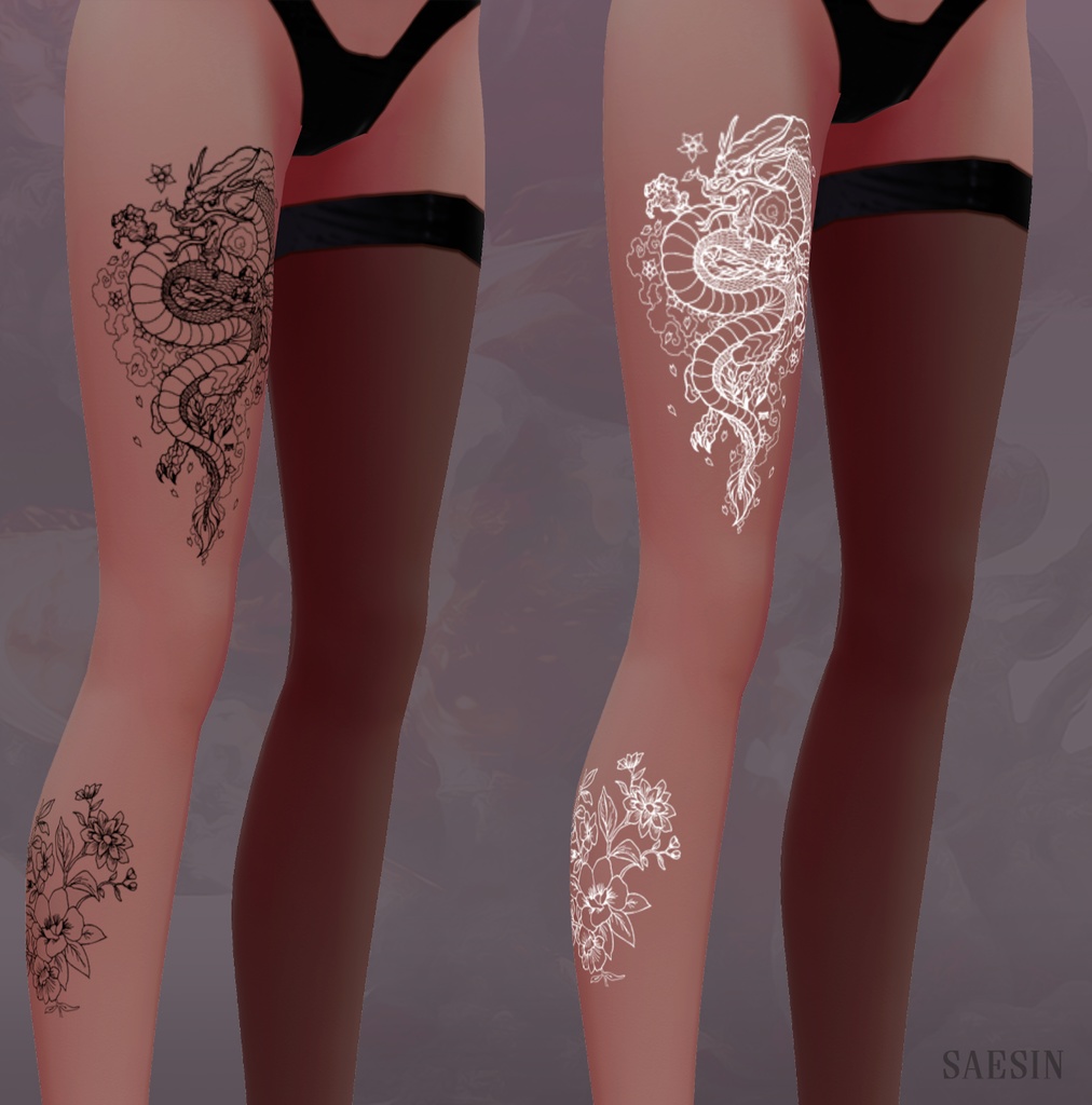 Tattoo Pack • White and Black