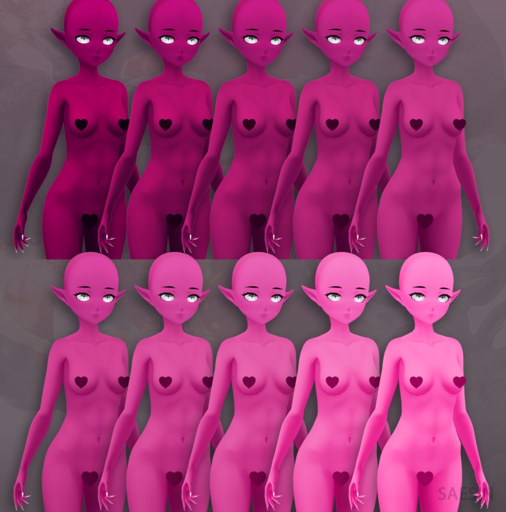 Fantasy Skin • 11 Colors • 121 Options