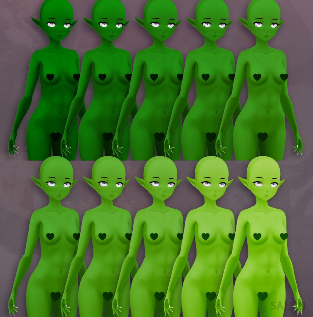 Fantasy Skin • 11 Colors • 121 Options