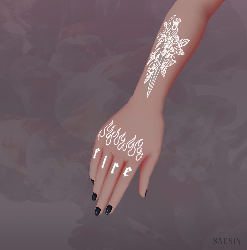 Arm Tattoo • Black and White