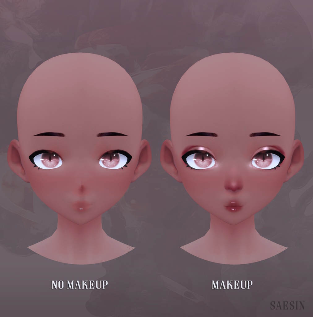 Makeup • Lips + Nose + Eyeshadow