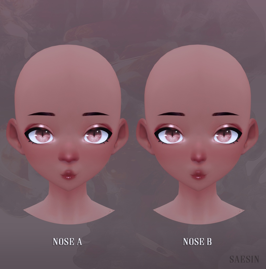 Makeup • Lips + Nose + Eyeshadow