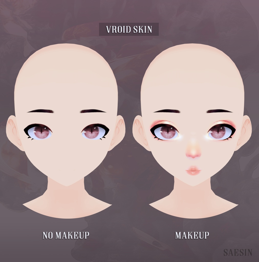 Makeup • Lips + Nose + Eyeshadow