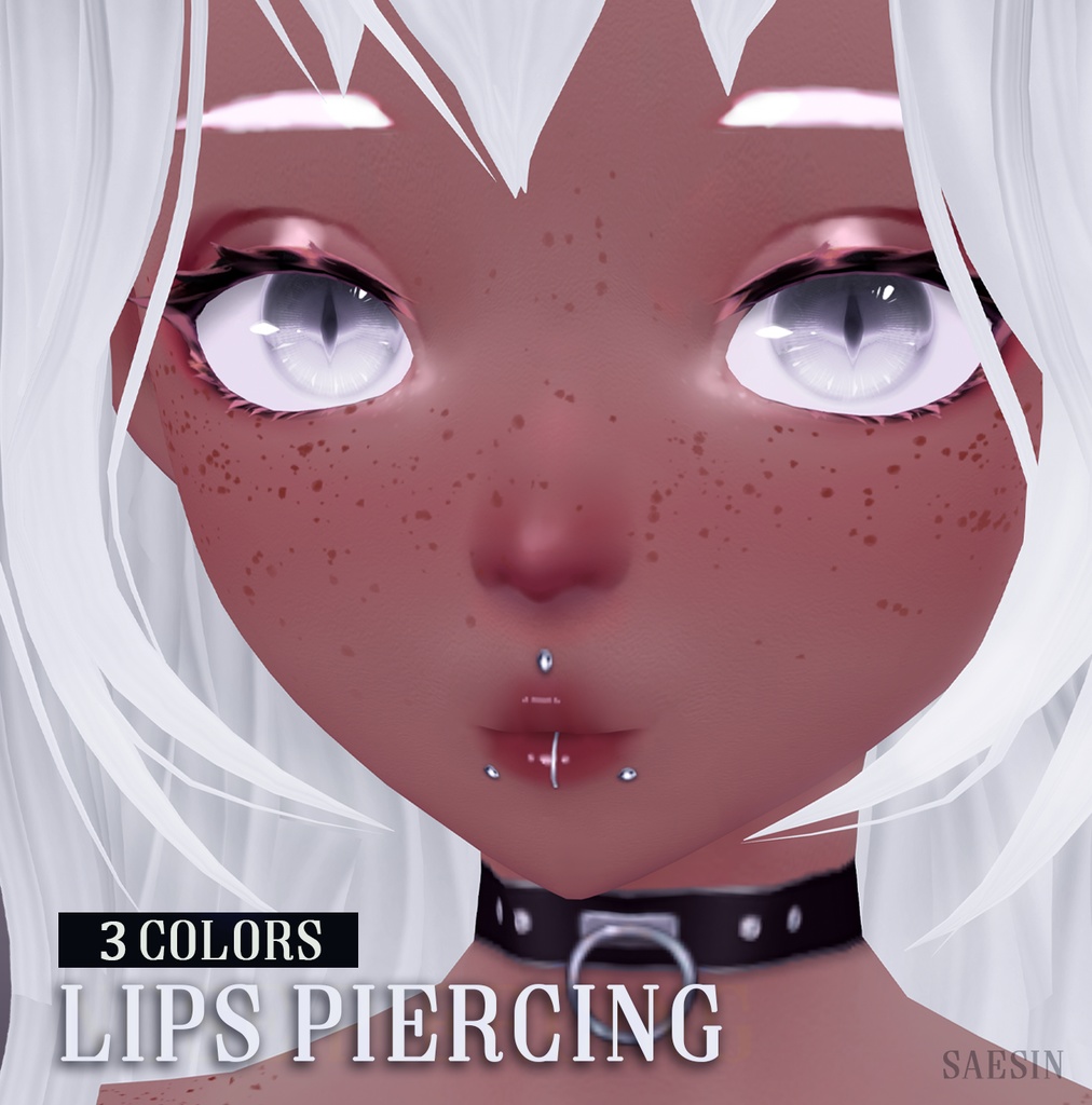 Lips Piercing • 18 Options • 3 Colors