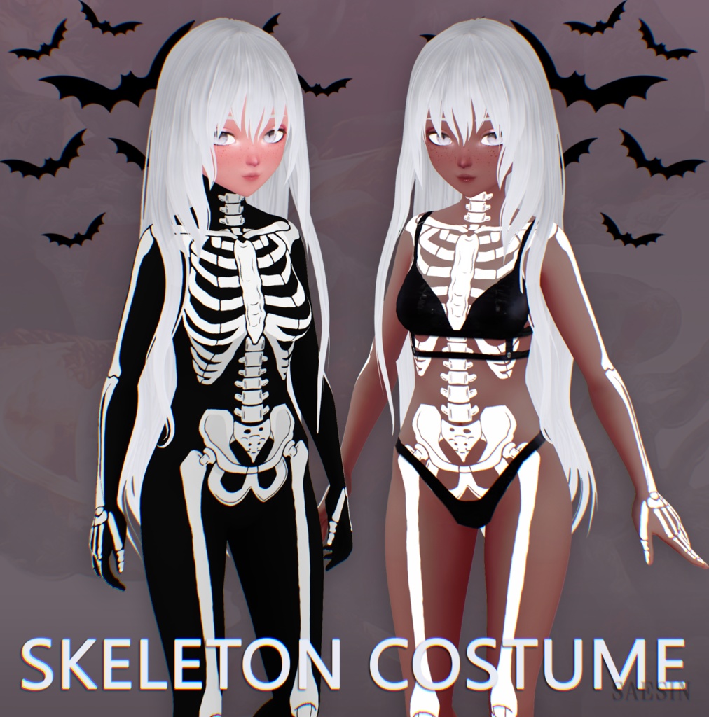 γFREEγ Skeleton Costume