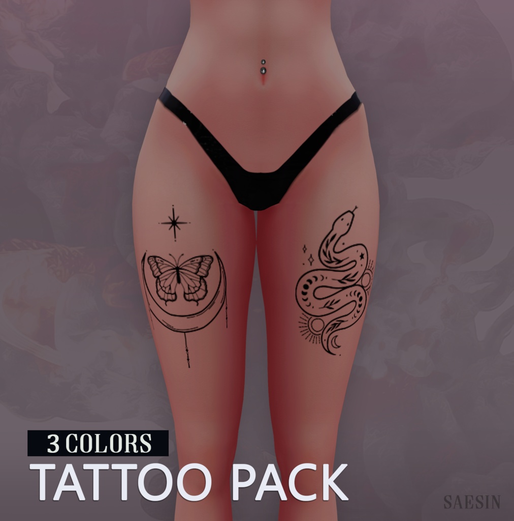 Tattoo Pack • 3 Colors