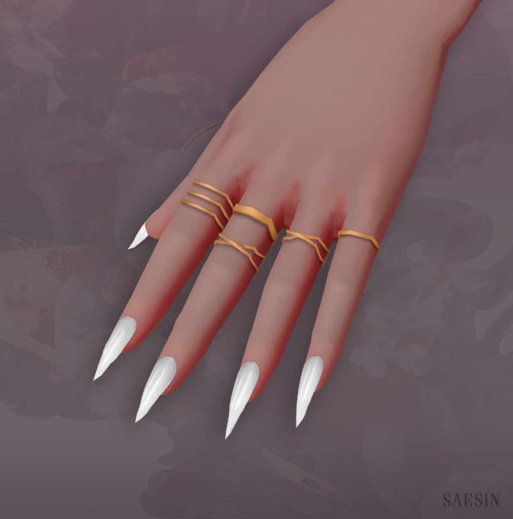 Rings Set • 3 Colors