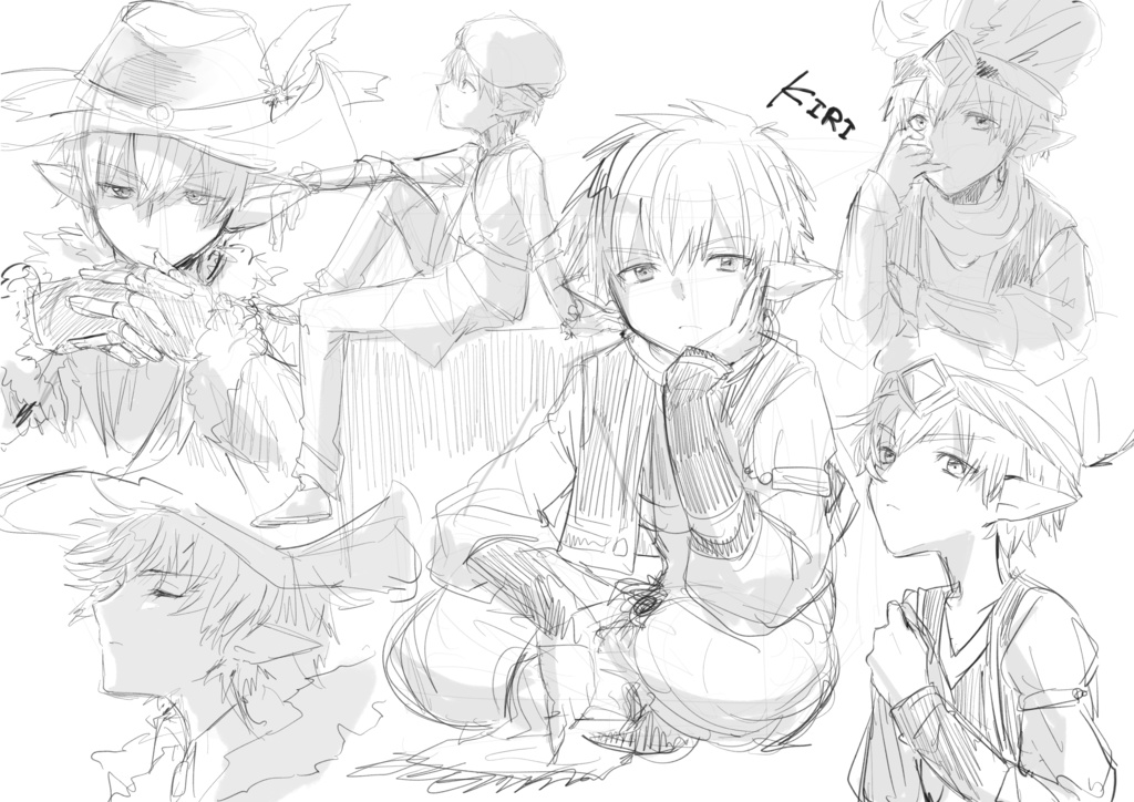 【DQ10】キリトリ日記 Chapter1【えるおとおがこ】