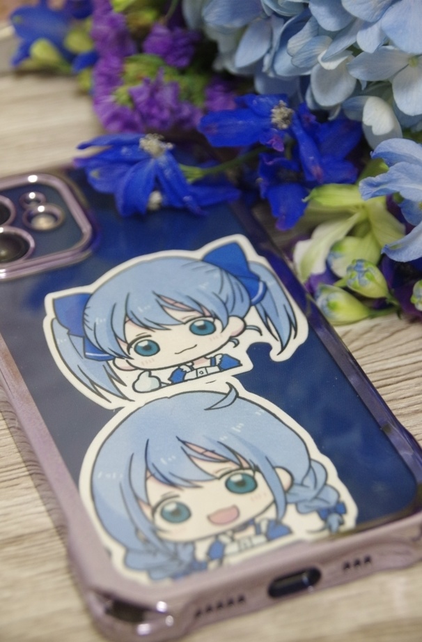 かなちーくず、なんもしてねぇダイカットシール