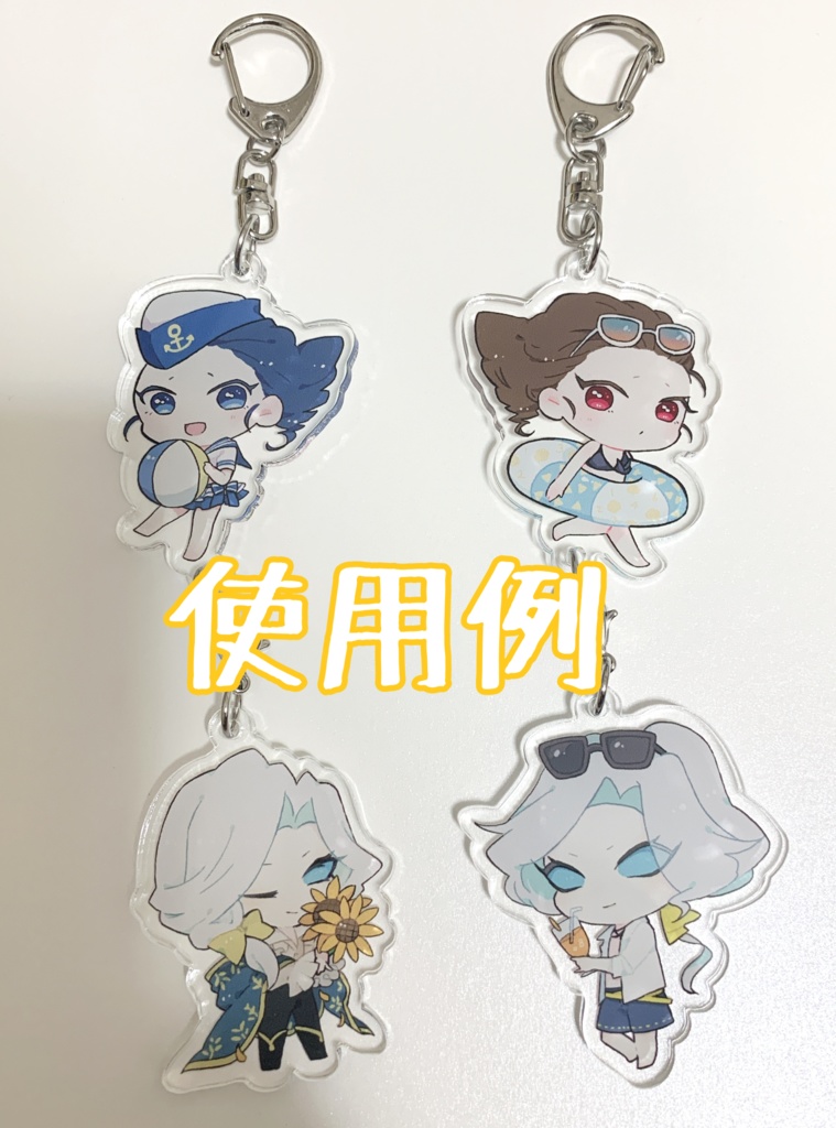 【第5人格】マーサ連結アクキー、ジョゼフアクリルチャーム