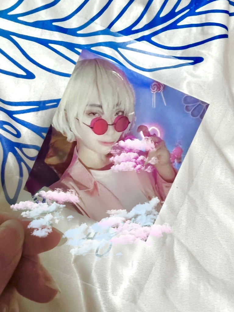 サインチェキ風クリアカード2枚セット