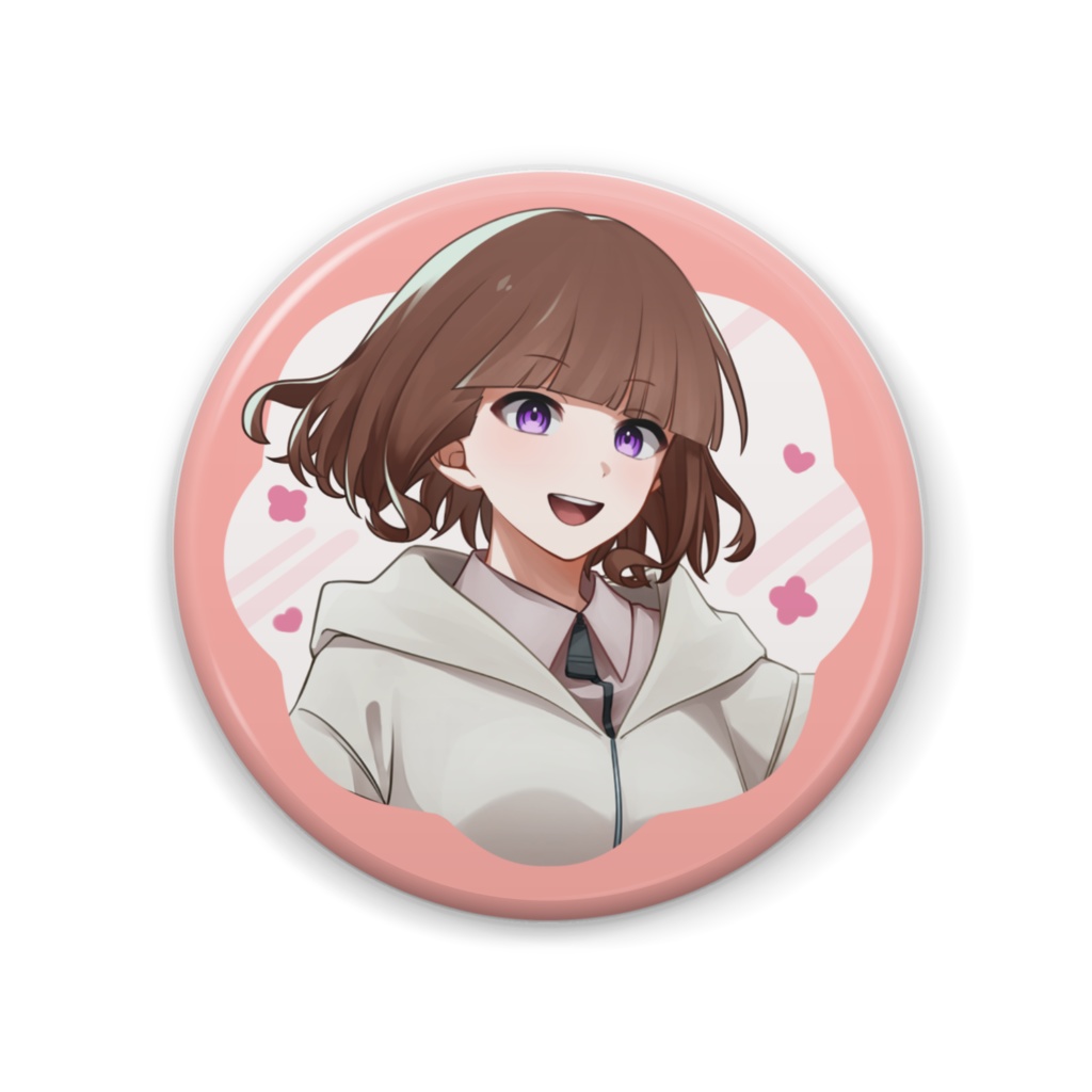 桜咲 風菜 ~冬でも笑顔でver.~缶バッジ