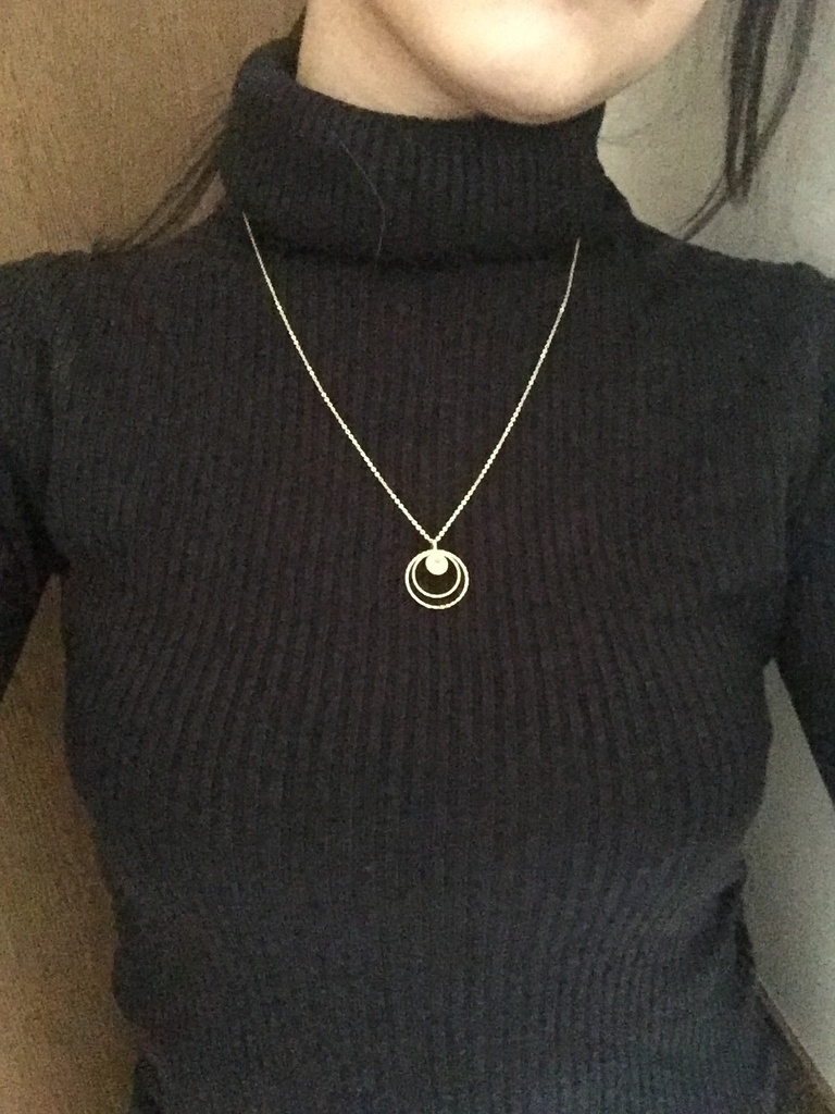 三日月宗近イメージ シンプルペンダント(青)