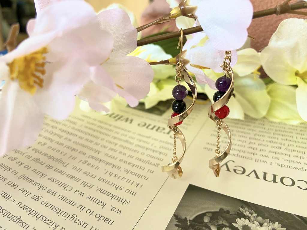 大倶利伽羅イメージ イヤリング/ピアス弐