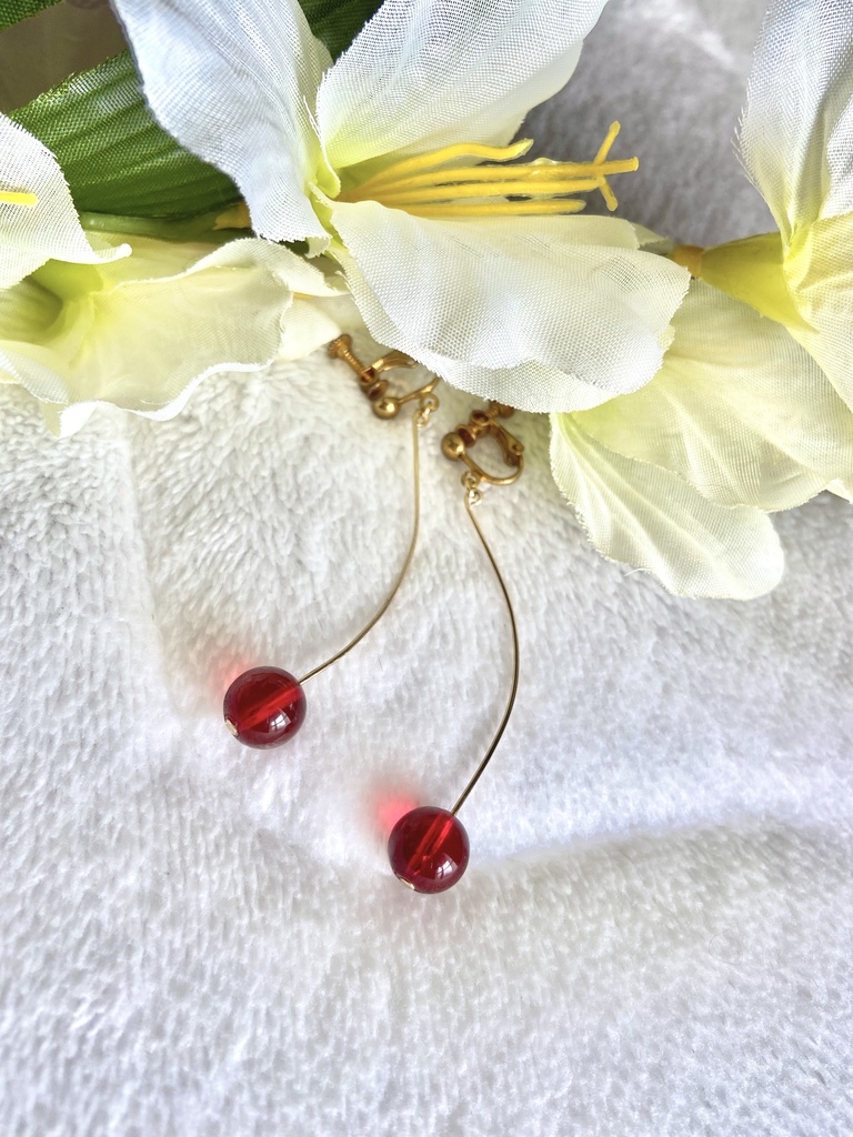 花京院っぽいピアス/イヤリング