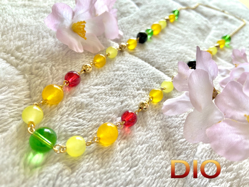 JOJOカラー ロングネックレス