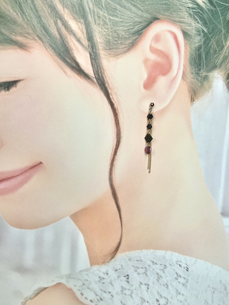 加州イメージ シンプルピアス/イヤリング