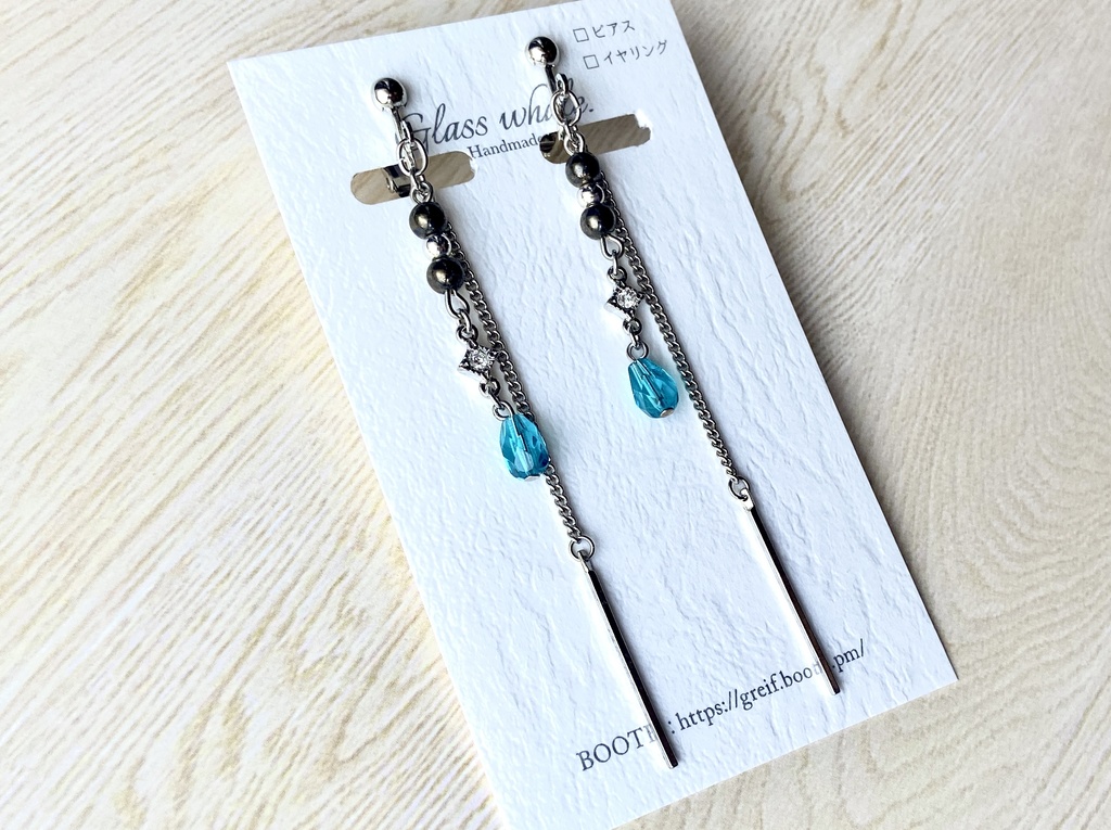 孫六兼元イメージ ロングピアス/イヤリング