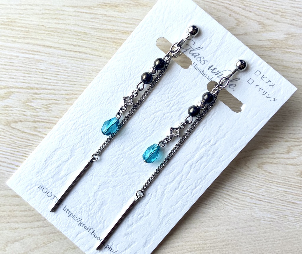孫六兼元イメージ　ロングピアス/イヤリング
