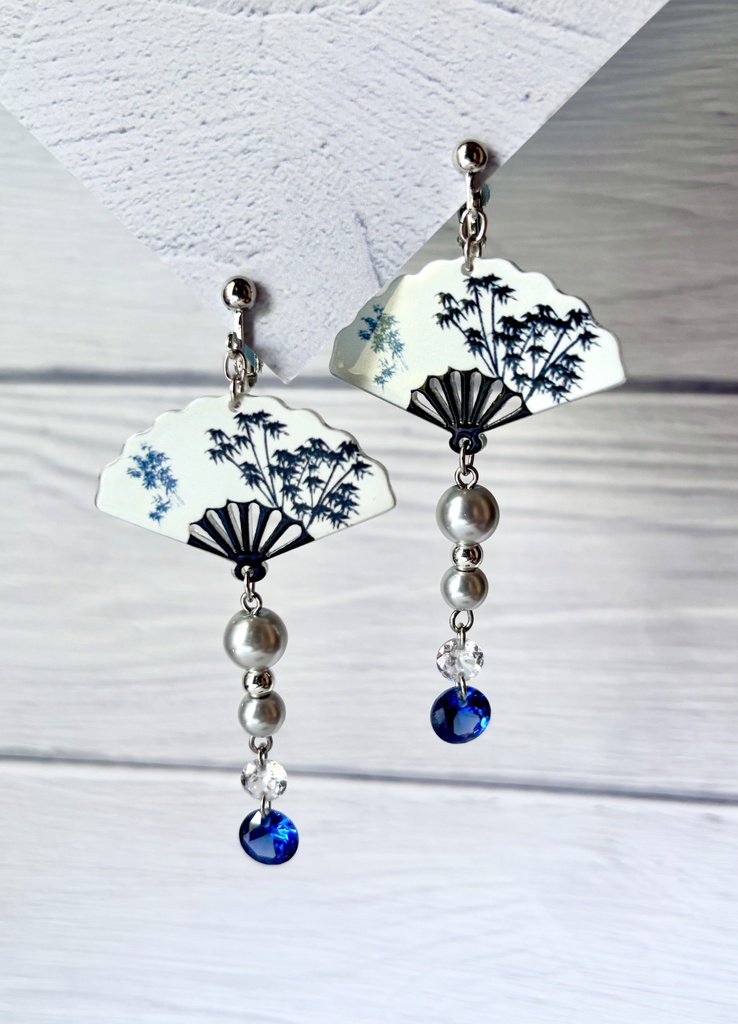 山姥切長義イメージ 扇ピアス/イヤリング